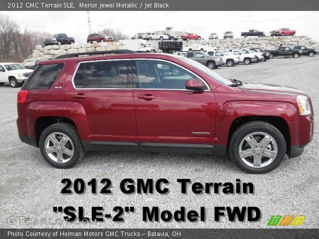2012 GMC Terrain SLE in Merlot Jewel Metallic