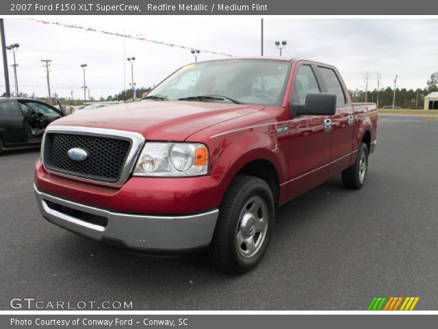 2007 Ford F150 XLT SuperCrew in Redfire Metallic