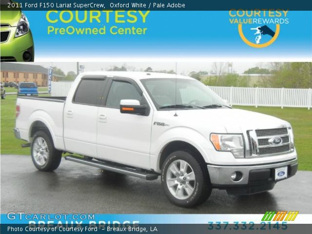 2011 Ford F150 Lariat SuperCrew in Oxford White