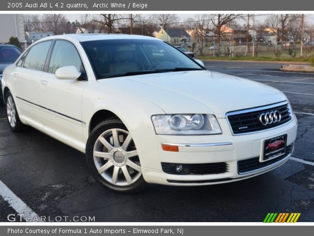 2005 Audi A8 L 4.2 quattro in Arctic White