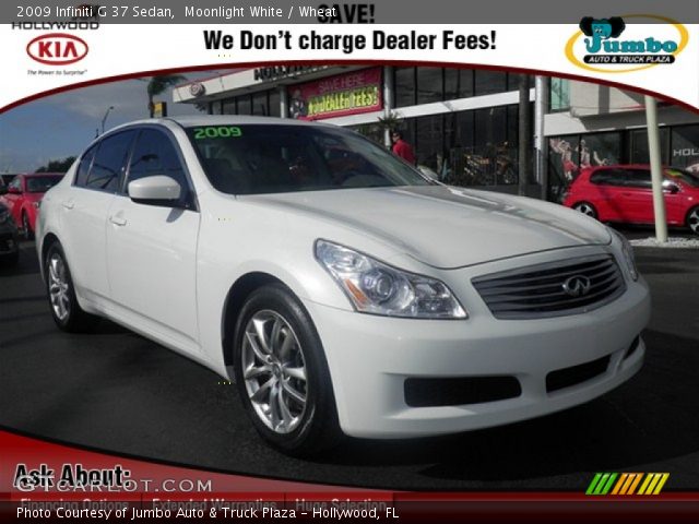 2009 Infiniti G 37 Sedan in Moonlight White