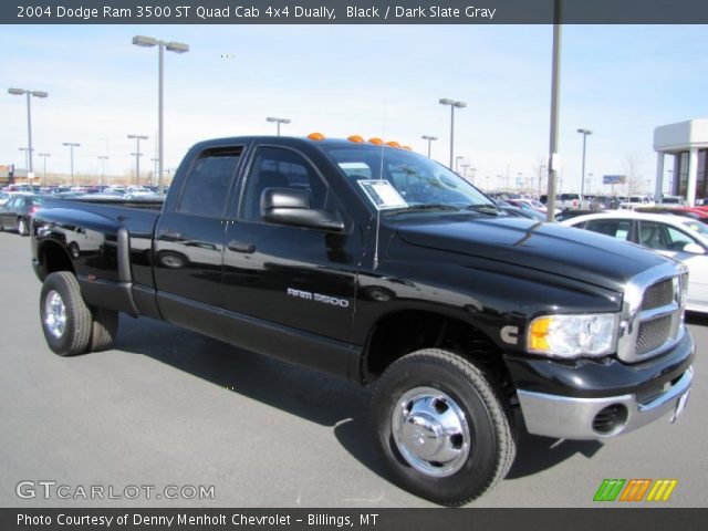 2004 Dodge Ram 3500 ST Quad Cab 4x4 Dually in Black