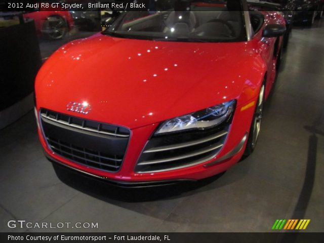 2012 Audi R8 GT Spyder in Brilliant Red