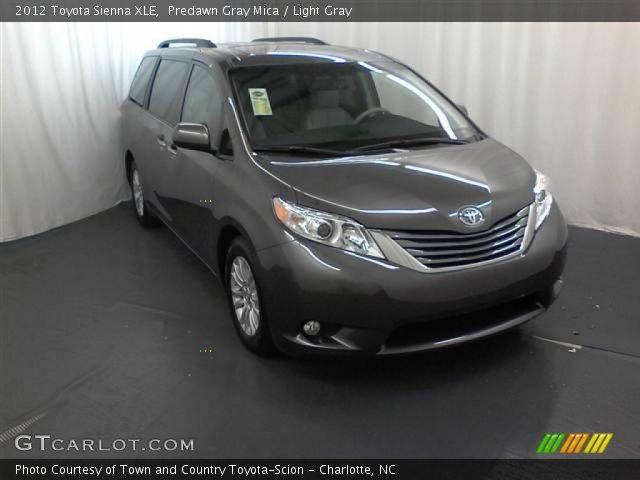 2012 Toyota Sienna XLE in Predawn Gray Mica