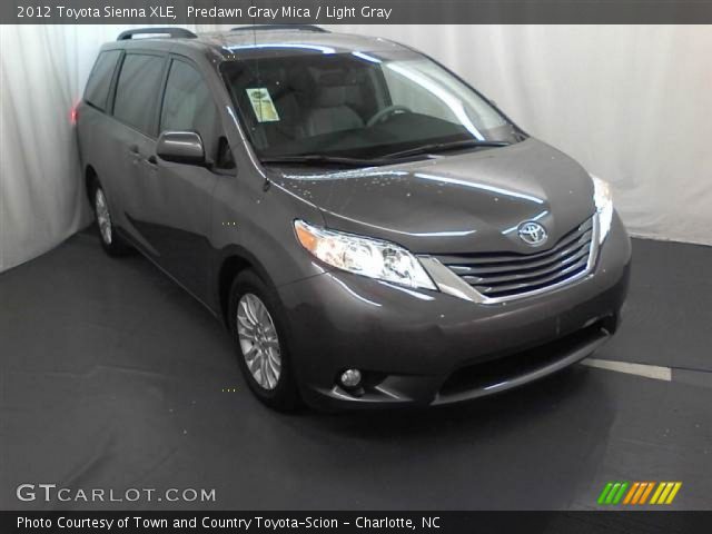 2012 Toyota Sienna XLE in Predawn Gray Mica