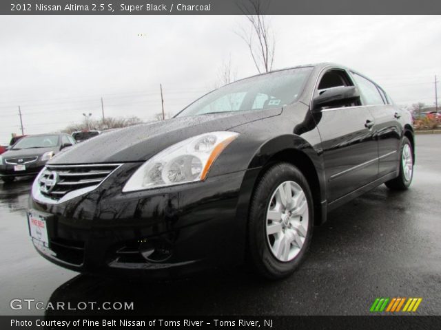 2012 Nissan Altima 2.5 S in Super Black