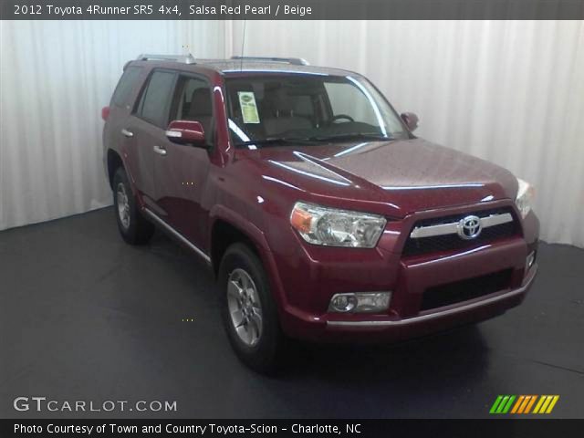 2012 Toyota 4Runner SR5 4x4 in Salsa Red Pearl
