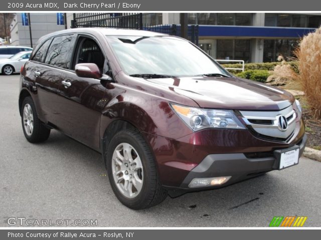 2009 Acura MDX  in Dark Cherry Pearl