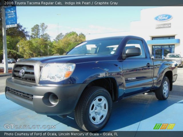 2008 Toyota Tacoma Regular Cab in Indigo Ink Pearl