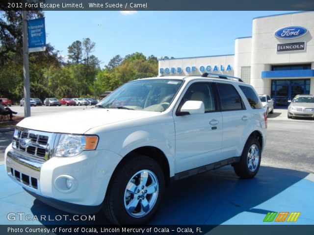 2012 Ford Escape Limited in White Suede