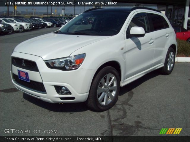 2012 Mitsubishi Outlander Sport SE 4WD in Diamond White
