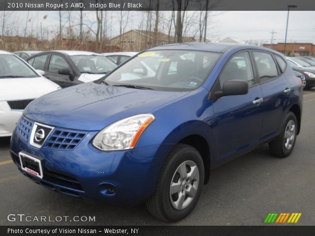 2010 Nissan Rogue S AWD in Indigo Blue