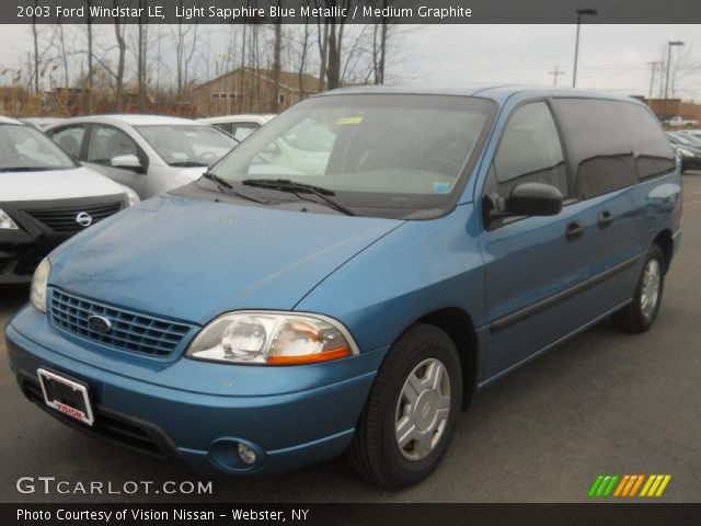 2003 Ford Windstar LE in Light Sapphire Blue Metallic