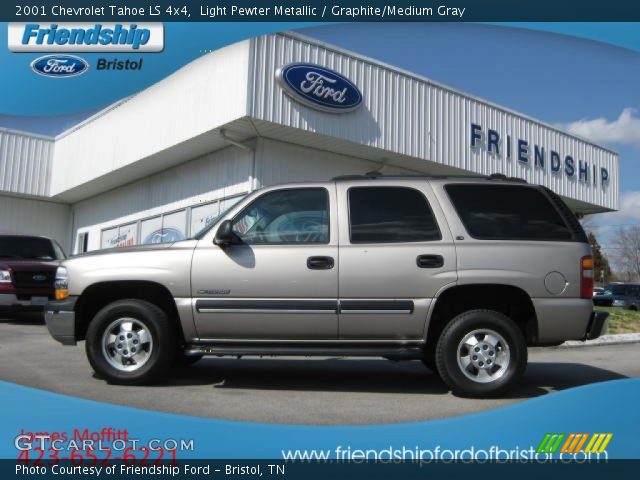2001 Chevrolet Tahoe LS 4x4 in Light Pewter Metallic
