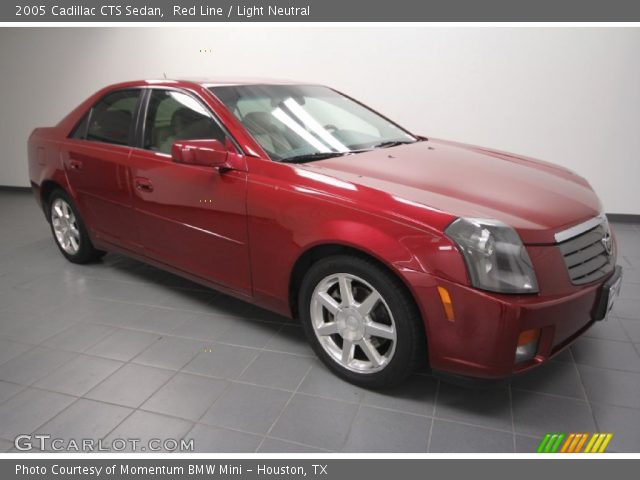 2005 Cadillac CTS Sedan in Red Line