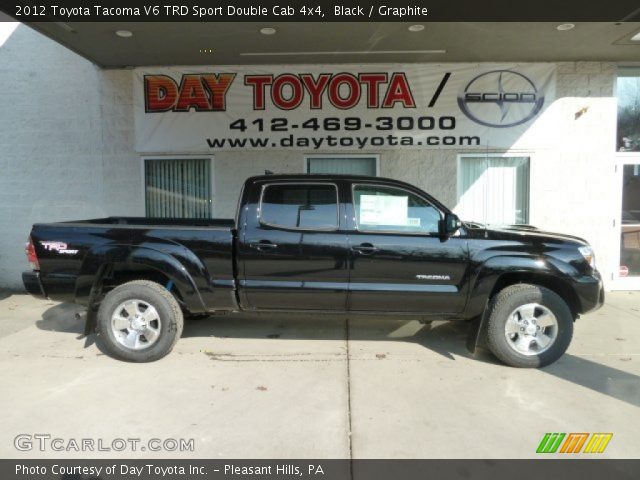 2012 Toyota Tacoma V6 TRD Sport Double Cab 4x4 in Black