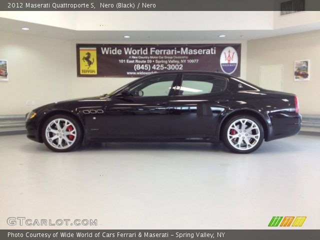 2012 Maserati Quattroporte S in Nero (Black)
