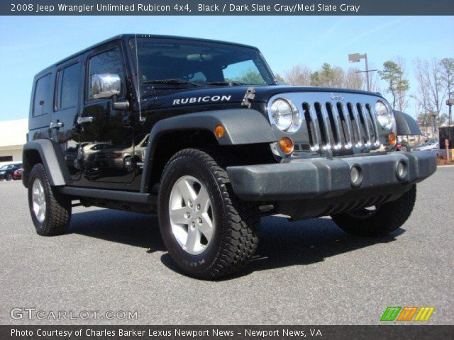2008 Jeep Wrangler Unlimited Rubicon 4x4 in Black