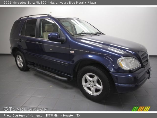 2001 Mercedes-Benz ML 320 4Matic in Azure Blue Metallic