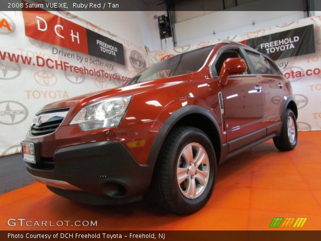 2008 Saturn VUE XE in Ruby Red