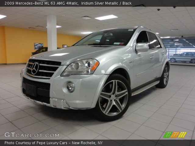 2009 Mercedes-Benz ML 63 AMG 4Matic in Iridium Silver Metallic