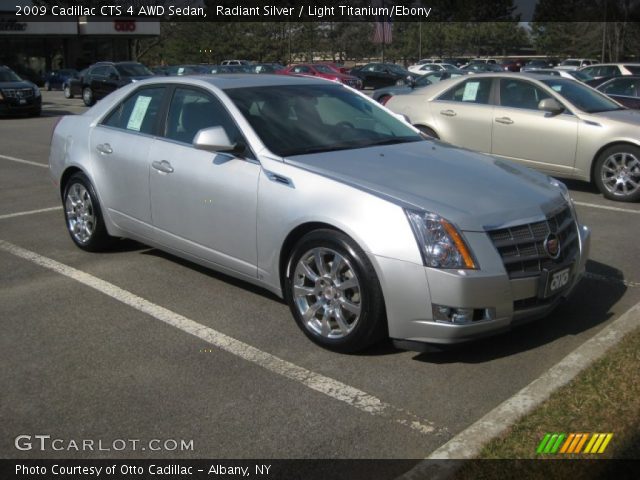 2009 Cadillac CTS 4 AWD Sedan in Radiant Silver