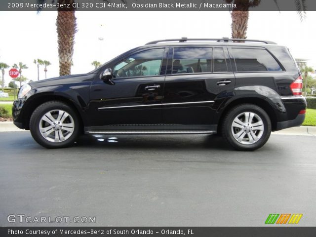 2008 Mercedes-Benz GL 320 CDI 4Matic in Obsidian Black Metallic