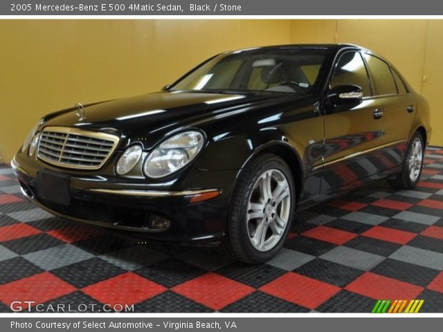 2005 Mercedes-Benz E 500 4Matic Sedan in Black