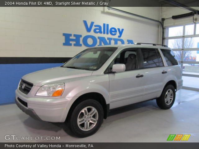 2004 Honda Pilot EX 4WD in Starlight Silver Metallic