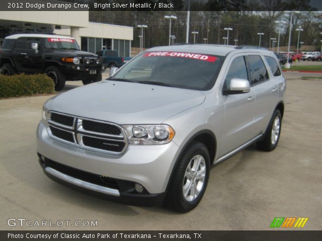 2012 Dodge Durango Crew in Bright Silver Metallic