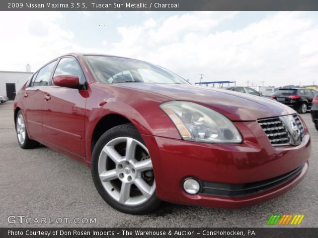 2009 Nissan Maxima 3.5 S in Tuscan Sun Metallic