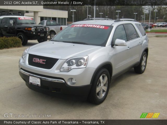 2012 GMC Acadia SLT in Quicksilver Metallic