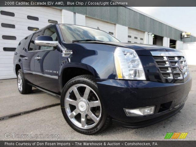 2008 Cadillac Escalade ESV AWD in Blue Chip