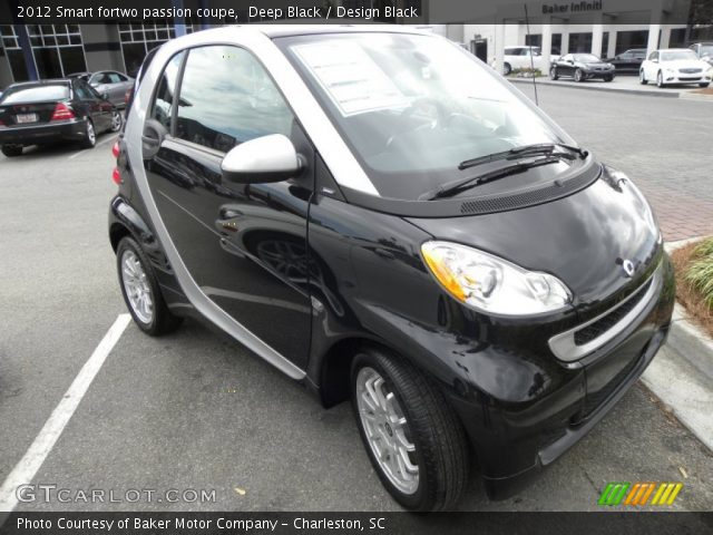 2012 Smart fortwo passion coupe in Deep Black