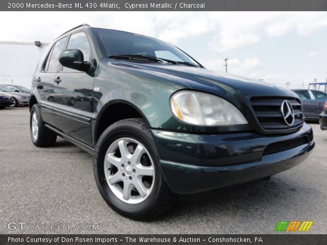 2000 Mercedes-Benz ML 430 4Matic in Cypress Metallic