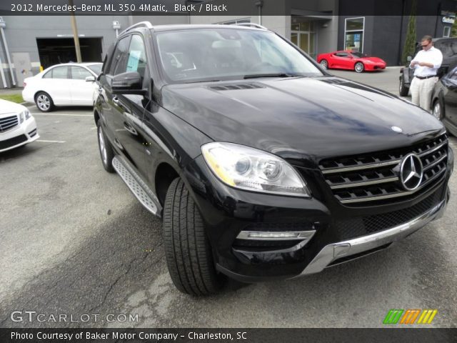 2012 Mercedes-Benz ML 350 4Matic in Black