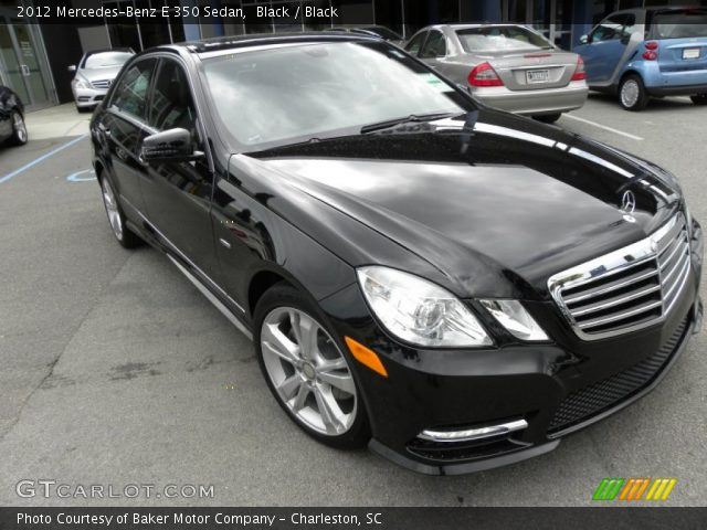 2012 Mercedes-Benz E 350 Sedan in Black