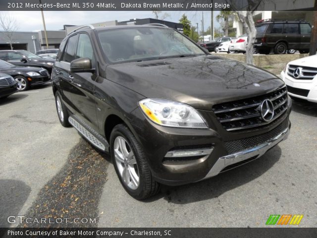 2012 Mercedes-Benz ML 350 4Matic in Dakota Brown Metallic