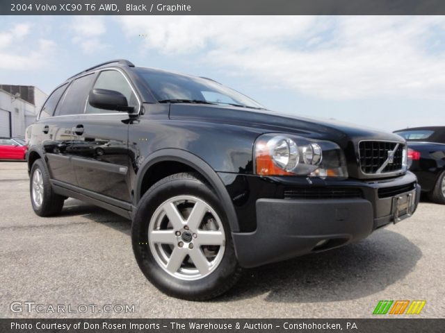 2004 Volvo XC90 T6 AWD in Black