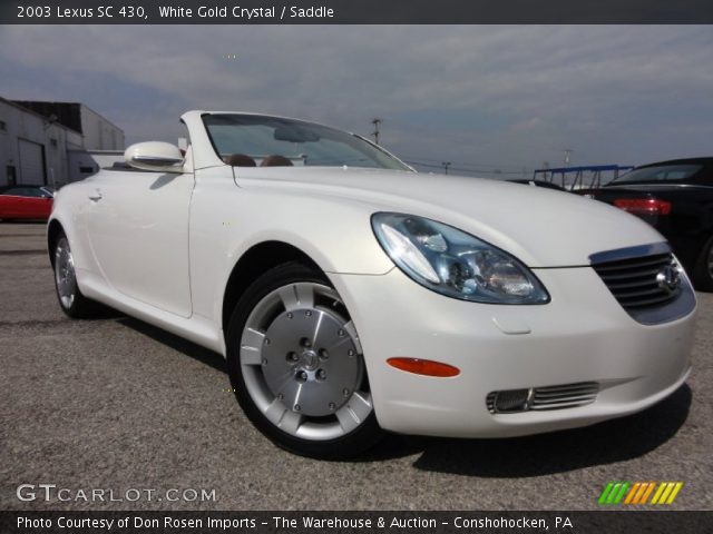 2003 Lexus SC 430 in White Gold Crystal