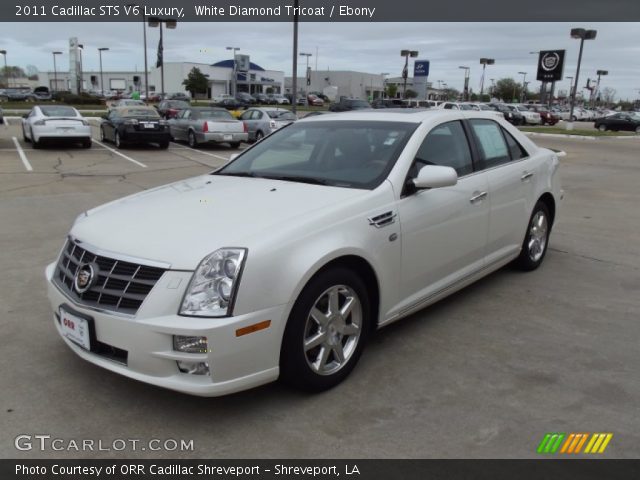 2011 Cadillac STS V6 Luxury in White Diamond Tricoat