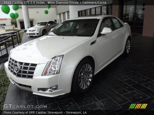 2012 Cadillac CTS 3.6 Sedan in White Diamond Tricoat