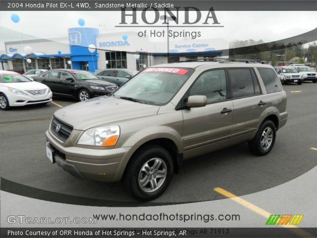 2004 Honda Pilot EX-L 4WD in Sandstone Metallic