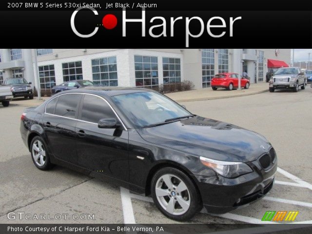 2007 BMW 5 Series 530xi Sedan in Jet Black