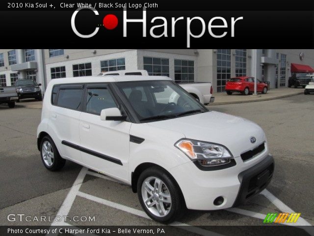 2010 Kia Soul + in Clear White