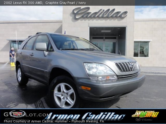 2002 Lexus RX 300 AWD in Graphite Gray Pearl