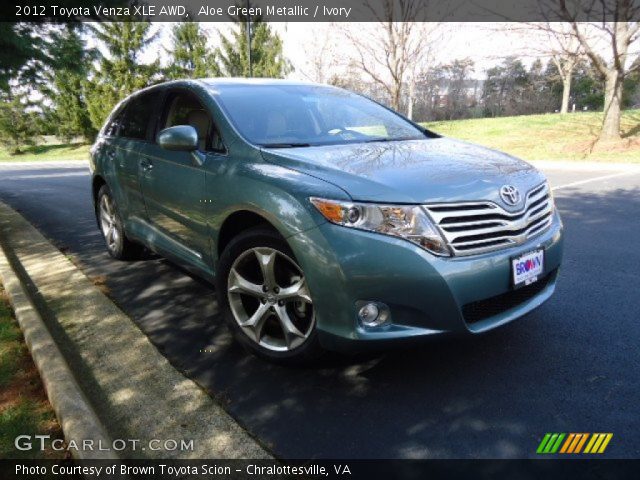 2012 Toyota Venza XLE AWD in Aloe Green Metallic