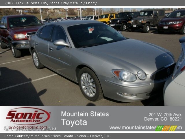 2007 Buick LaCrosse CXS in Stone Gray Metallic
