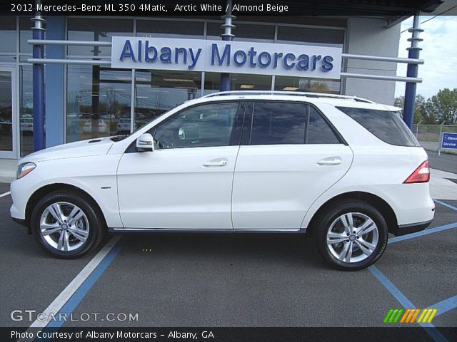 2012 Mercedes-Benz ML 350 4Matic in Arctic White