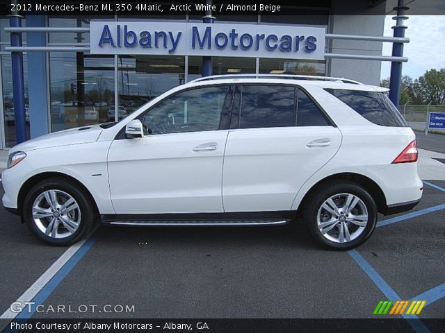 2012 Mercedes-Benz ML 350 4Matic in Arctic White